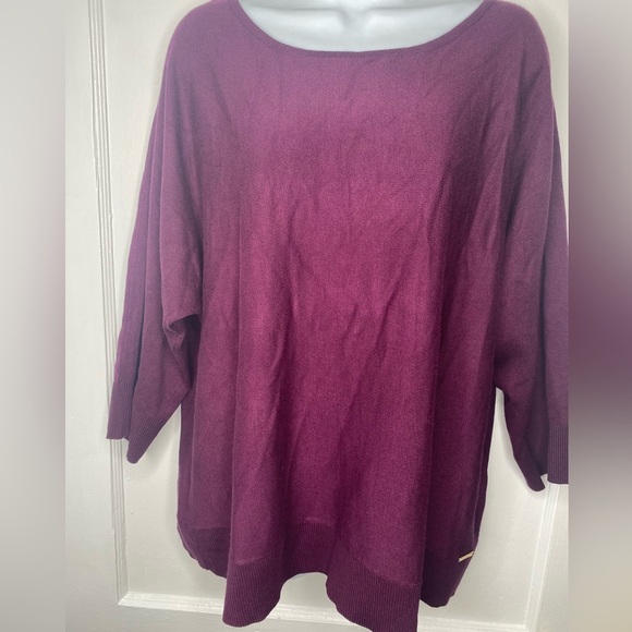 MARC NEW YORK NWT Purple Oversized Sweater - Picture 1 of 5